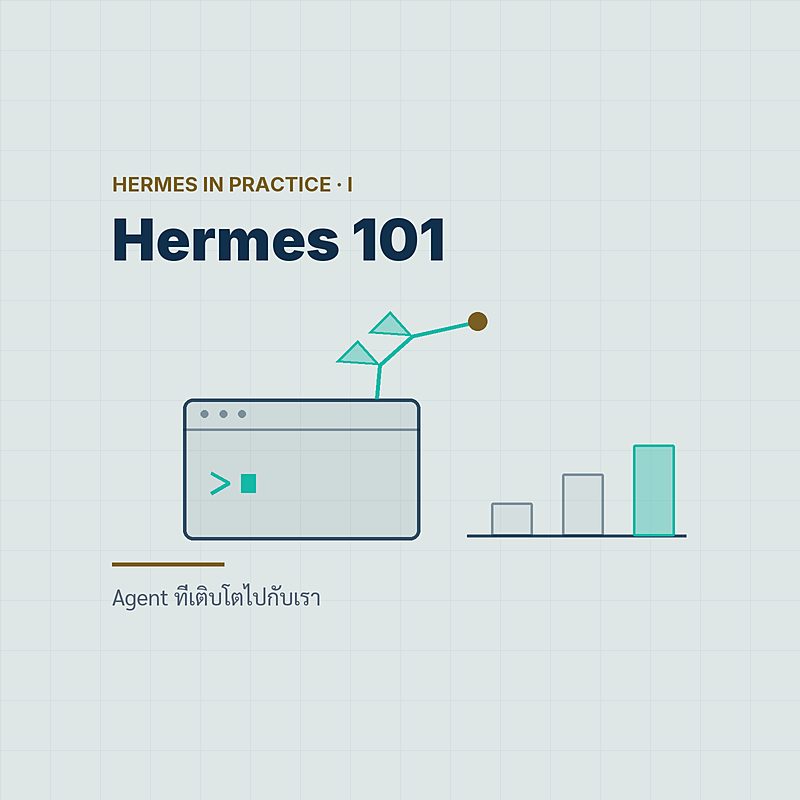 Hermes 101 — Agent ที่เติบโตไปกับเรา